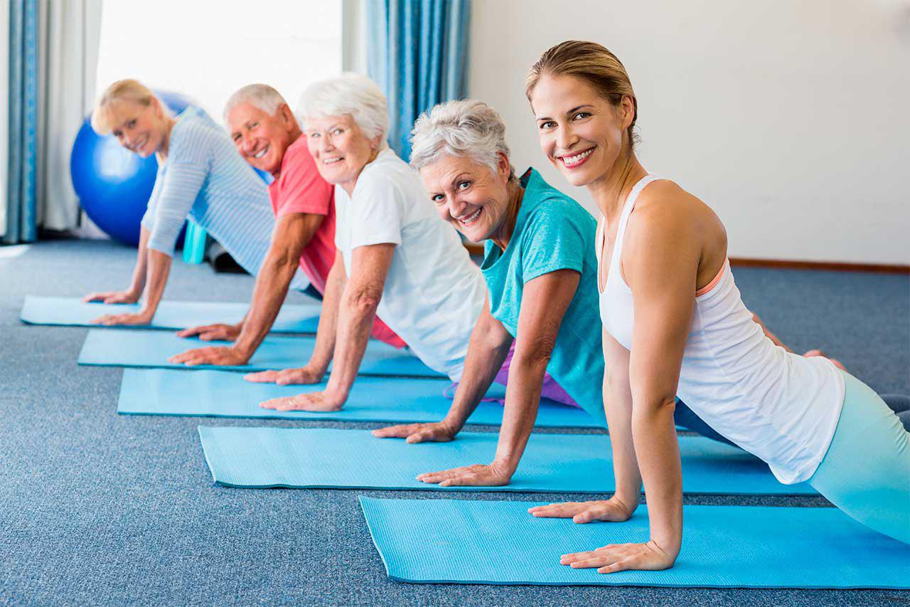Какие есть упражнения для пожилых?