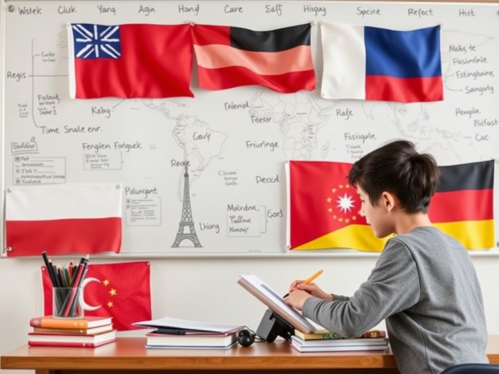 study of foreign languagesфото