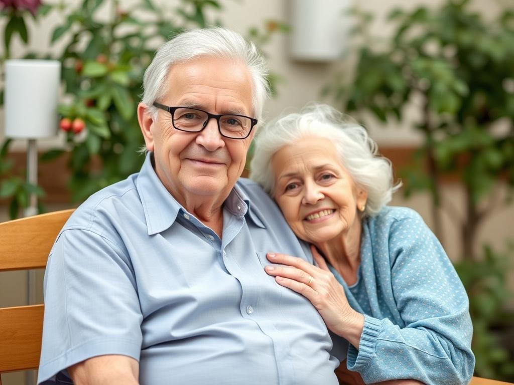 Nursing home for elderly post-heart attackфото