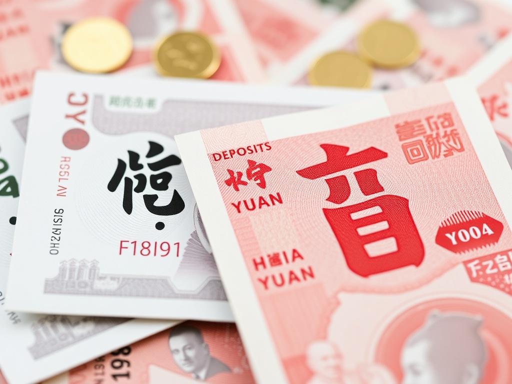 Deposits in Chinese yuan Deposits in Chinese yuanфото