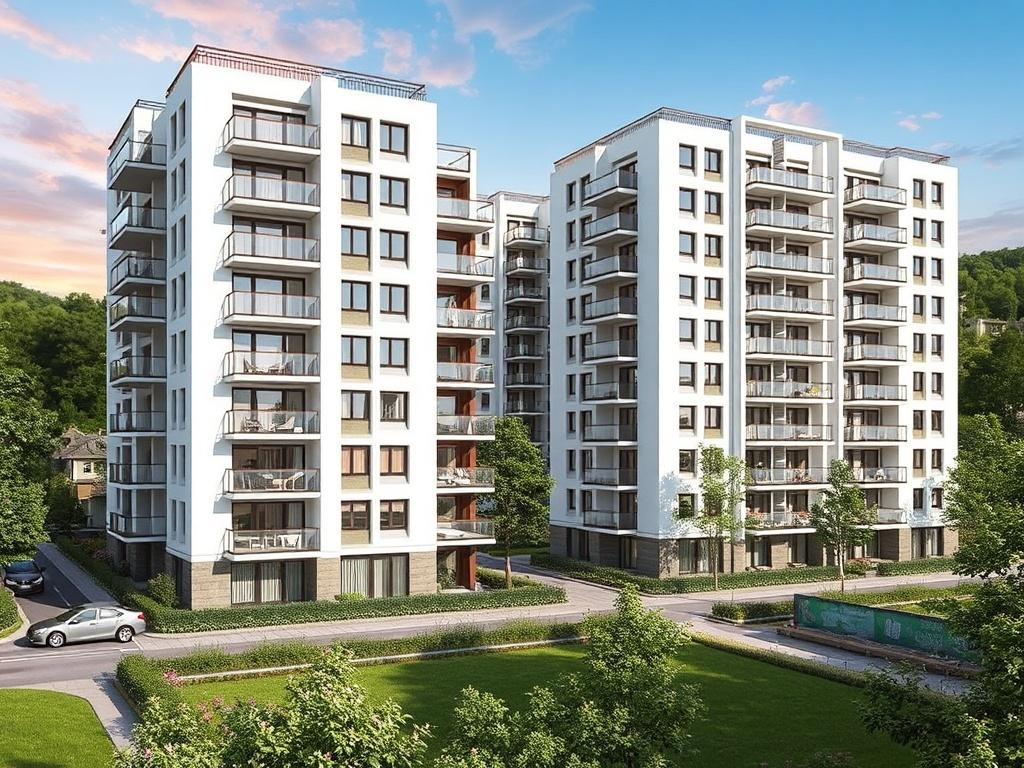 New buildings and apartments in Alushtaфото